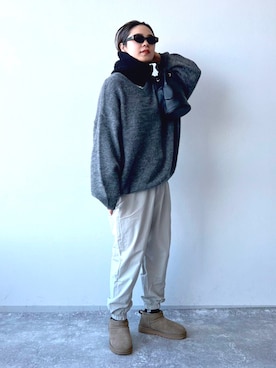 ALAND JAPANさん（レディース・163cm）の冬コーディネート