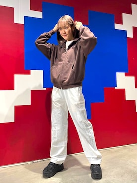 「DEARSTALKER（ディアストーカー）のアイテム」を使った、ALAND JAPANさん（レディース・165cm）の秋コーディネート