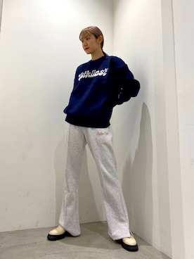 「ISTKUNST（イストクンスト）のアイテム」を使った、ALAND JAPANさん（レディース・165cm）の冬コーディネート