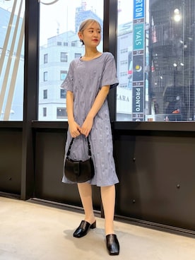 ALAND JAPANさん（レディース・154cm）の夏コーディネート