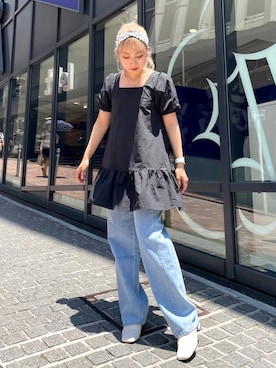 ALAND JAPANさん（レディース・160cm）の夏コーディネート