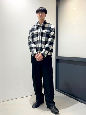 「マイベストコーデ2022」｜「アイテム（ブルゾン）」を使った、ALAND JAPANさん（メンズ・173cm）の冬コーディネート