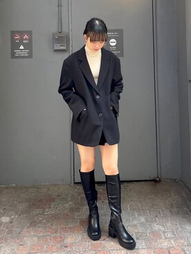 「ALAND（エーランド）のアイテム（ジャケット/アウター）」を使った、ALAND JAPANさん（レディース・168cm）の秋コーディネート