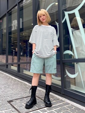 パンツ グリーン系 を使ったレディース人気ファッションコーディネート Wear