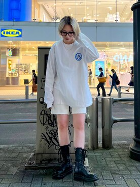 「ISTKUNST（イストクンスト）のアイテム」を使った、ALAND JAPANさん（レディース・168cm）の秋コーディネート