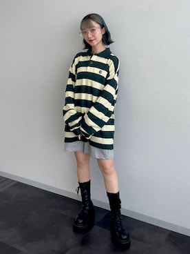 「COVERNAT」｜ALAND JAPANさん（レディース・153cm）の夏コーディネート