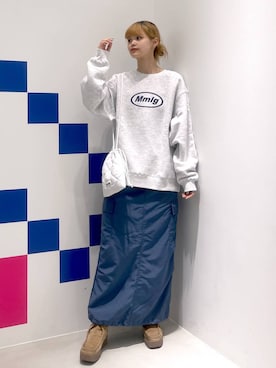 「87mm（87mm）のアイテム」を使った、ALAND JAPANさん（レディース・165cm）の冬コーディネート