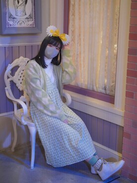 「Hissoのアイテム」を使った、Ireneさん（レディース・157cm）の春コーディネート