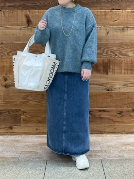 「シアタープロダクツ(THEATRE PRODUCTS)」｜「アイテム（ワンピース/ドレス）」を使った、なかじさん（レディース・158cm）の秋コーディネート