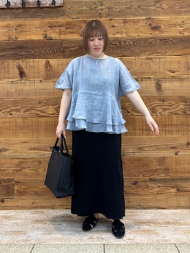 「きれいめコーディネート」｜なかじさん（レディース・158cm）の春コーディネート