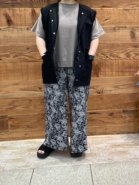 なかじさん(レディース・158cm)の夏コーディネート