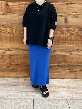 「PUAL CE CIN（ピュアルセシン）のアイテム（アクセサリー）」を使った、なかじさん（レディース・158cm）の夏コーディネート