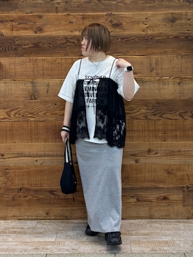 なかじさん(レディース・158cm)の夏コーディネート