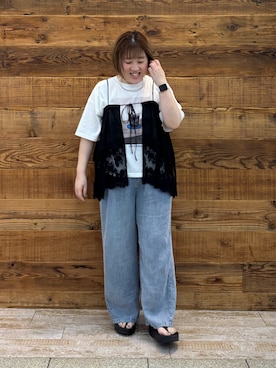 なかじさん(レディース・158cm)の夏コーディネート