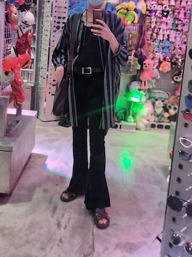 「NET（ネット）のアイテム（トップス）」を使った、宴さん（メンズ・176cm）の夏コーディネート