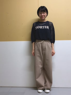 みやむらさん（レディース・152cm）の秋コーディネート