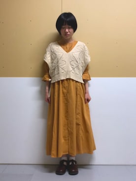 みやむらさん（レディース・152cm）の秋コーディネート
