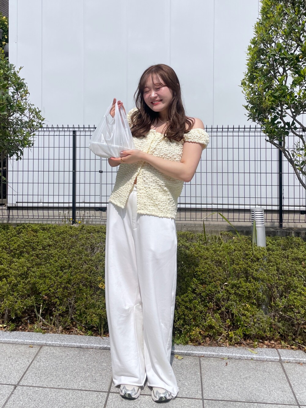 mystic カーブスウェットパンツ ライトグレー mystic