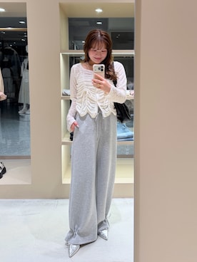 Nishimura Misakiさん(レディース・160cm)の春コーディネート