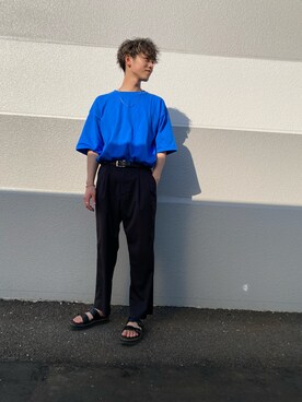 shuta723さん（メンズ・181cm）の夏コーディネート