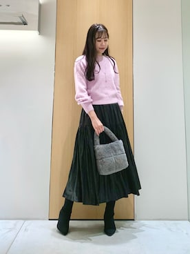 Hashizaki.yさん（レディース・165cm）の冬コーディネート