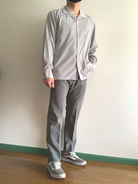 「moley（モレイ）のアイテム」を使った、たく　なりさん（メンズ・172cm）の春コーディネート