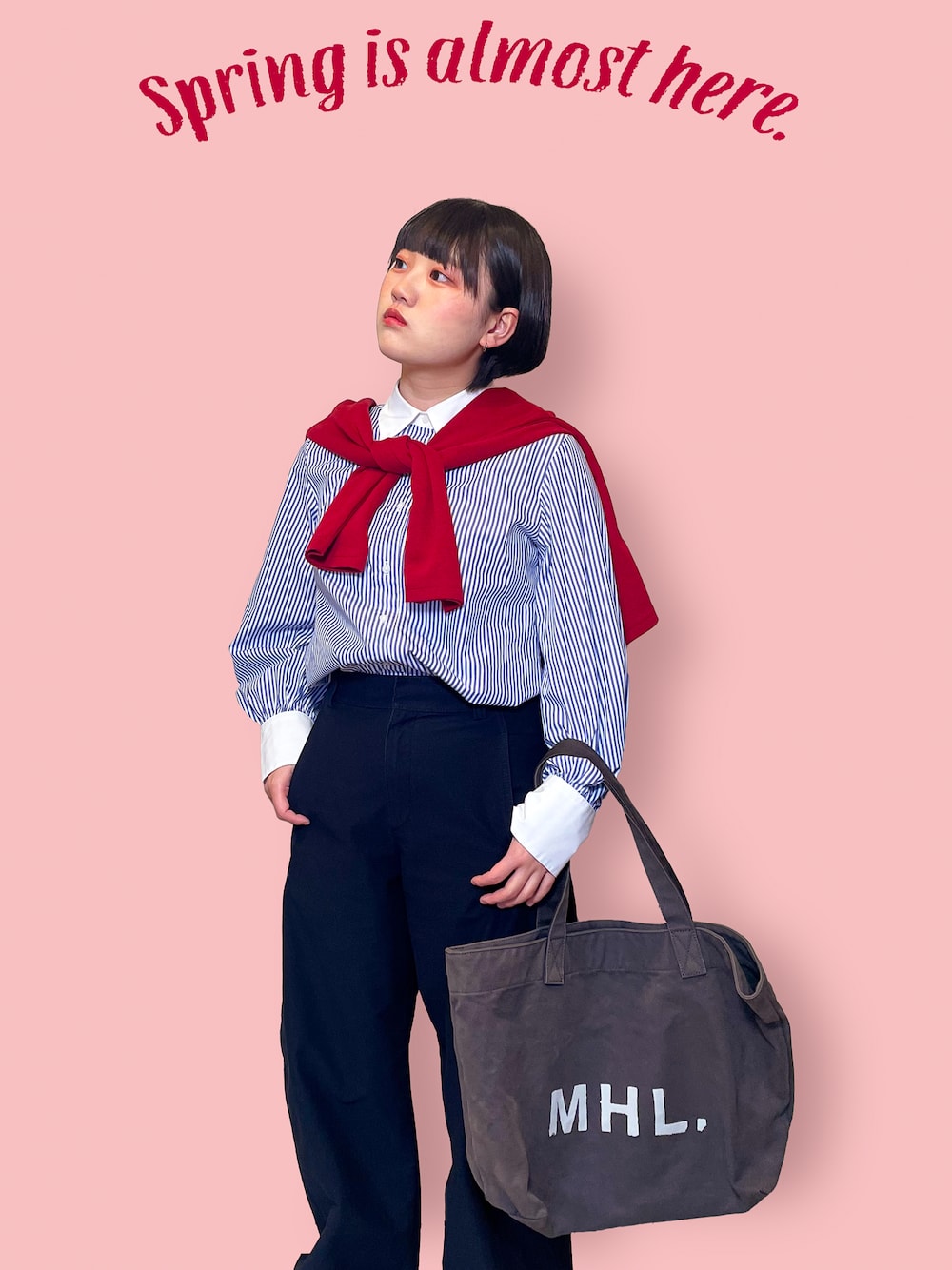 ゆきさんの「リングスナップカーディガン（BONLECILL）」を使ったコーディネートの1枚目の写真