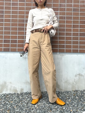 「Ray BEAMS（レイビームス）のアイテム」を使った、omiさん（レディース・166cm）の夏コーディネート