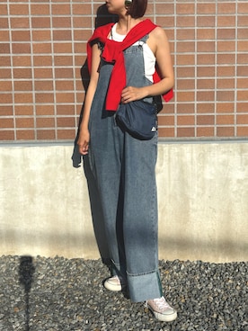 「H&M（エイチ・アンド・エム）のアイテム」を使った、omiさん（レディース・166cm）の夏コーディネート