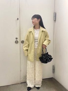 「SENSE OF PLACE by URBAN RESEARCH（センスオブプレイスバイアーバンリサーチ）のアイテム（その他アウター）」を使った、eeeat33さん（レディース・157cm）の春コーディネート