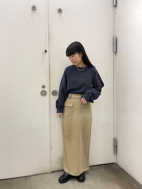 「SENSE OF PLACE by URBAN RESEARCH（センスオブプレイスバイアーバンリサーチ）のアイテム（ブーツ）」を使った、eeeat33さん（レディース・157cm）の冬コーディネート