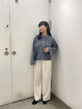 「SENSE OF PLACE by URBAN RESEARCH（センスオブプレイスバイアーバンリサーチ）のアイテム（ブーツ）」を使った、eeeat33さん（レディース・157cm）の冬コーディネート