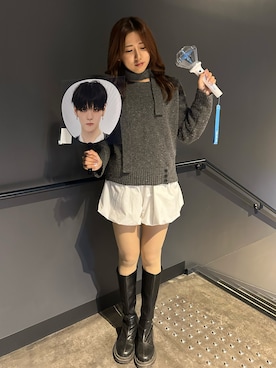 「PHILLY（フィリー）のアイテム」を使った、kohakuさん（レディース・160cm）の冬コーディネート