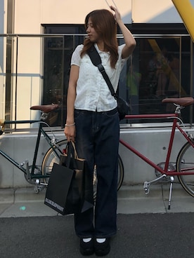 「UMBRO（アンブロ）のアイテム」を使った、kohakuさん（レディース・160cm）の夏コーディネート