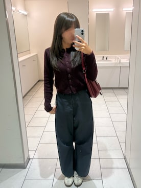 「H&M（エイチ・アンド・エム）のアイテム（ニット/セーター）」を使った、kohakuさん（レディース・160cm）の秋コーディネート