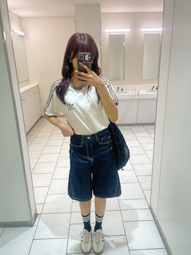「アイテム（ソックス/靴下）」を使った、kohakuさん（レディース・160cm）の夏コーディネート