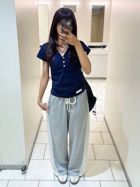 「アイテム（キャミソール）」を使った、kohakuさん（レディース・160cm）の夏コーディネート