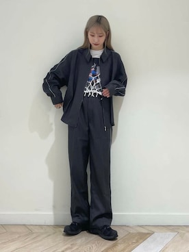 「アイテム（その他小物）」を使った、wakaさん（レディース・162cm）の夏コーディネート