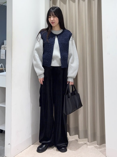 セール】『洗濯可』ミックスカラーローゲージベスト（ベスト）｜SENSE