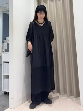 「ヘアバンド」｜wakaさん（レディース・162cm）の夏コーディネート