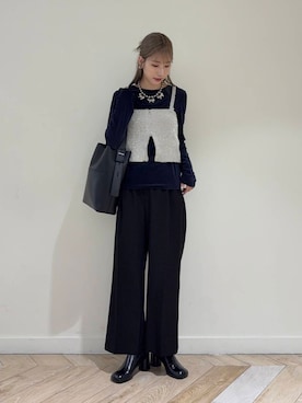 wakaさん（レディース・162cm）の秋コーディネート