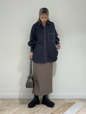 「アーバンリサーチ」｜wakaさん（レディース・162cm）の秋コーディネート