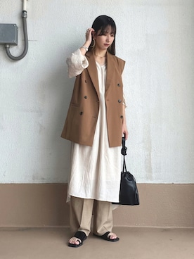 wakaさん（レディース・162cm）の夏コーディネート