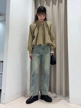 「SENSE OF PLACE by URBAN RESEARCH（センスオブプレイスバイアーバンリサーチ）のアイテム（ブーツ）」を使った、wakaさん（レディース・162cm）の冬コーディネート