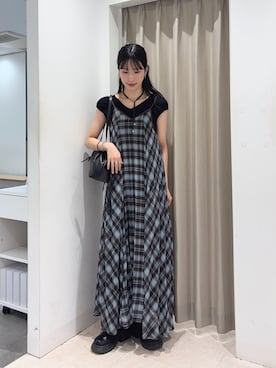 「KBF（ケイビーエフ）のアイテム」を使った、wakaさん（レディース・162cm）の春コーディネート