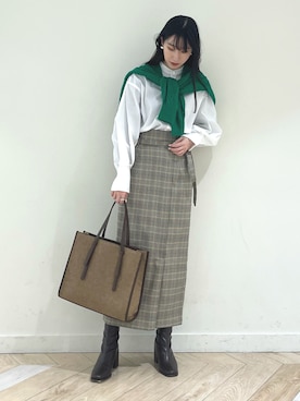 wakaさん（レディース・162cm）の冬コーディネート