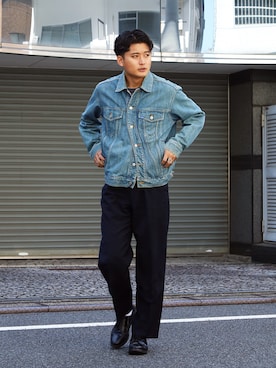 Sasaki Daisukeさん（メンズ・175cm）の秋コーディネート