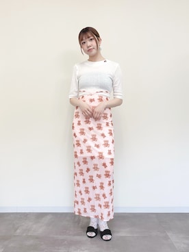 「オトナガーリー」｜etre loin STAFFさん（レディース・163cm）の春コーディネート