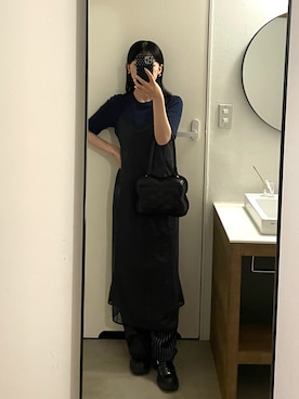 「ADAM ET ROPE'（アダムエロペ）のアイテム」を使った、tamakiさん（レディース・153cm）の夏コーディネート