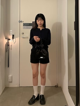 「アイテム（カーディガン/ボレロ）」を使った、tamakiさん（レディース・153cm）の夏コーディネート